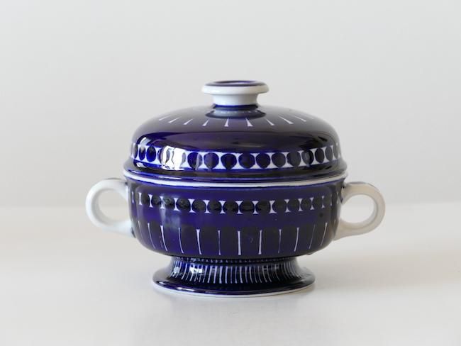 アラビア　バレンシア　シュガー＆クリーマー　蓋付きポット　ARABIA アラビア バレンシア シュガー＆クリーマー 蓋付きポット ARABIA