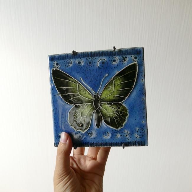 Rut Bryk Butterfly tile / ルート・ブリュック 陶板(バタフライ