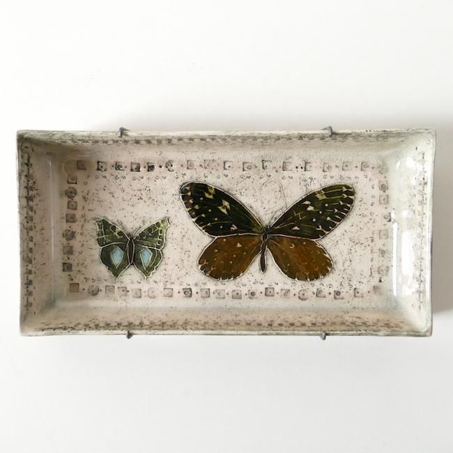 Rut Bryk ルート ブリュック 陶板 Rut Bryk Butterfly tile / ルート・ブリュック 陶板(バタフライ