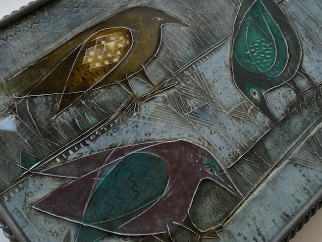 Rut Bryk / ルート・ブリュック 陶板(鳥) - SISU