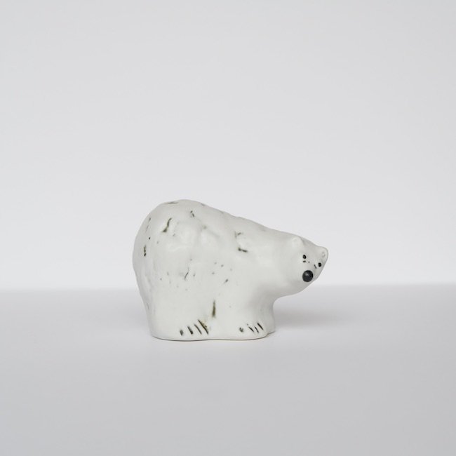 Pentik Henrik Allert Polar bear / ペンティック　ヘンリック・アッレルト　シロクマオブジェ(B)