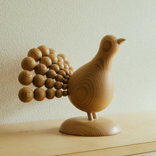 Aarikka Peacock object / åΥ֥