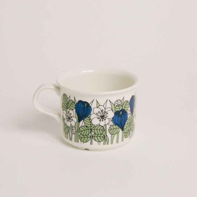 Arabia Krokus coffee cup saucer / アラビア クロッカス コーヒーカップ ソーサー - SISU