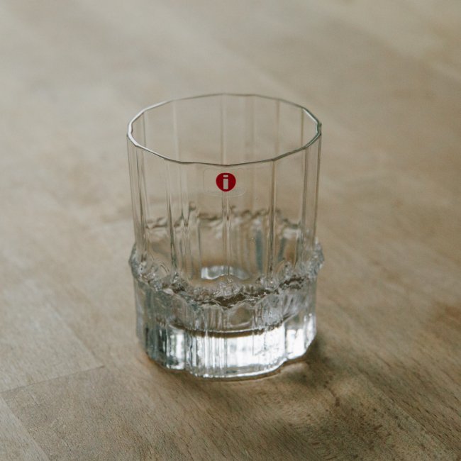 Iitala Nuutajarvi Tapio Wirkkala Pallas glass / イッタラ ヌータヤルヴィ タピオ・ウィルッカラ パラス グラス