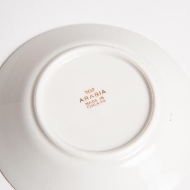 Arabia Kaj Franck Kultasade cup&saucer / アラビア カイ Arabia Kaj Franck Kultasade cup&saucer / アラビア カイ