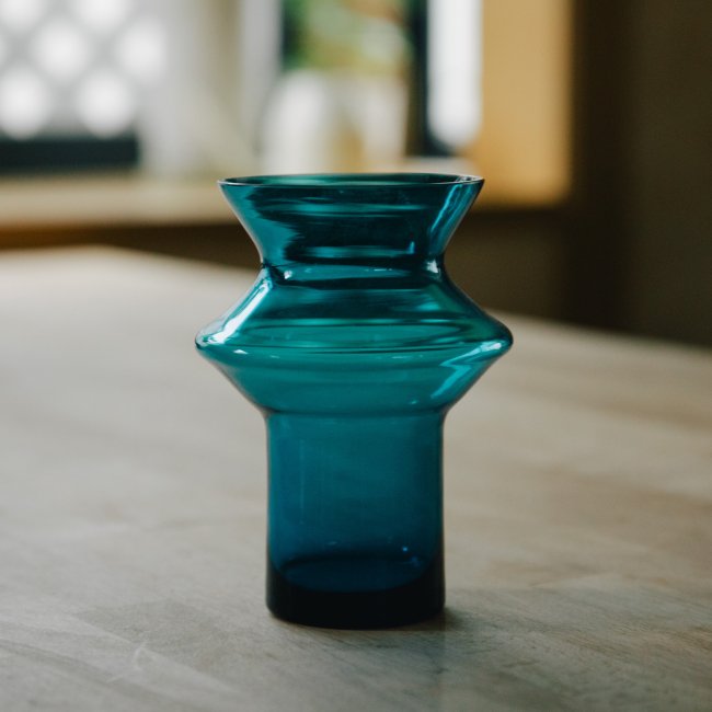 Riihimaen Lasi リーヒマエンラシ ポンパドール vase