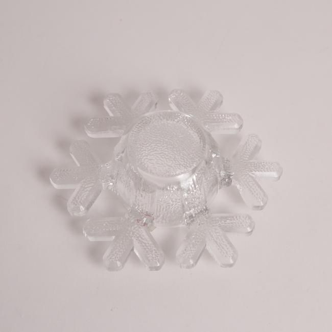 Iittala Nuutajarvi Valto Kokko Snow Crystal Candleholder/ イッタラ