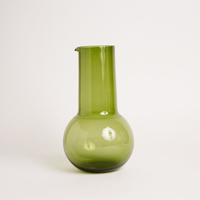 Nuutajarvi Kaj Franck pitcher 2516 green / ヌータヤルヴィ カイ・フランク ピッチャー 2516 グリーン  - SISU