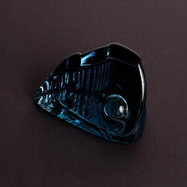 Iitala Nuutajarvi Valto Kokko Midnight sun paperweight