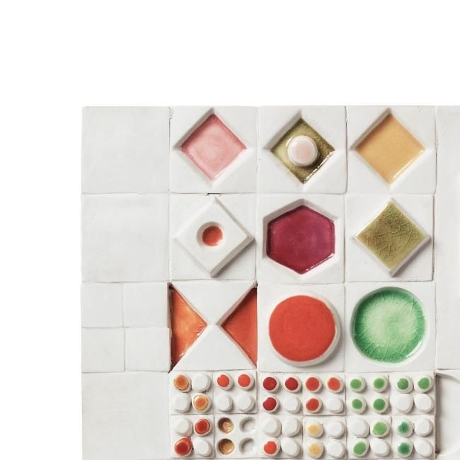 Rut Bryk Conposition Ceramic Tile / ルート・ブリュック コン