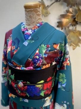 humming（袷）即納品 - CHOKO ONLINE SHOP | 着物コモノ・帯揚げ・半襟