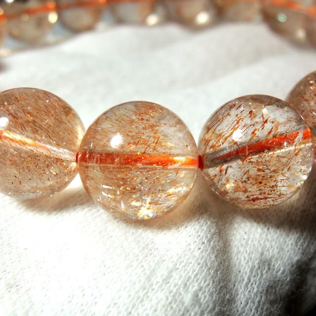 まゆ様♥️ブレス2本♥️大粒ラリマー＆レピドクロサイト苺天然石ブレスレット 1_df176c78e48c05b7ba5f6501575a