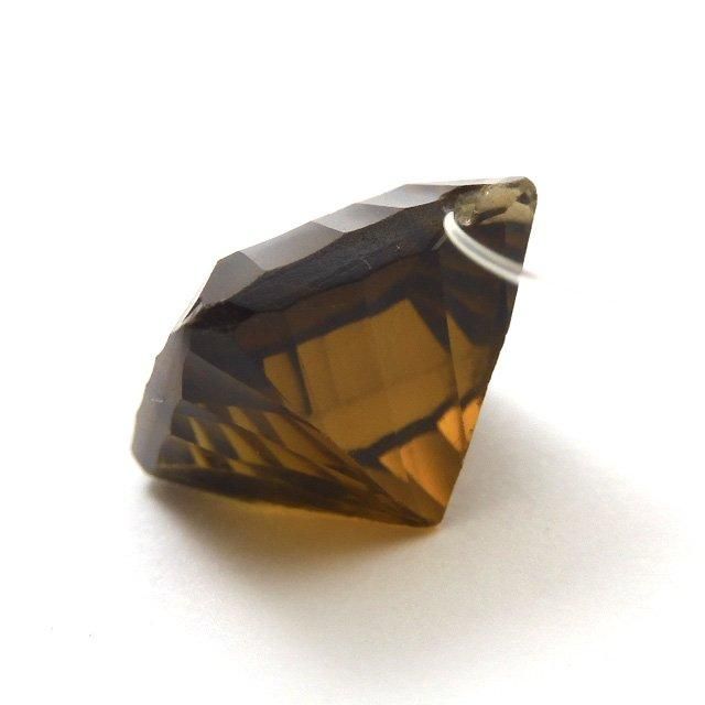 スモーキーシトリン ひし形カット 1粒売り - 魔石屋.com