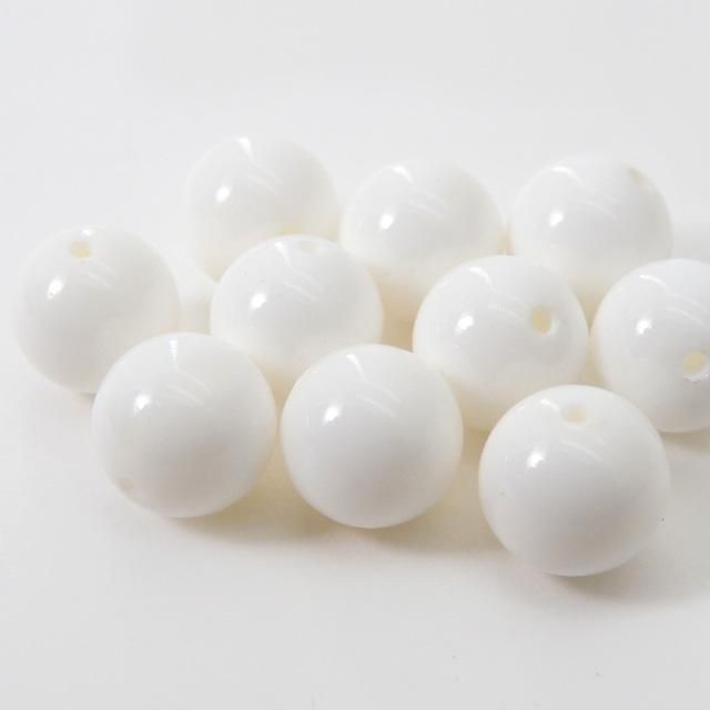 シャコ貝 8mm丸珠 (1粒売り) - 魔石屋.com