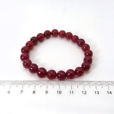 Countdown Sale↓↓【アクセサリー】 ルビー 8.3～8.9mm ブレスレット