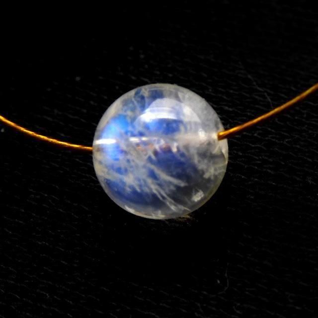 レインボームーンストーン 7.2mm丸珠 1粒売り - 魔石屋.com