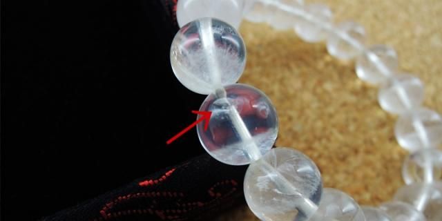 アクセサリー】 レムリアン水晶 ロシア産 希少石 11mm丸珠