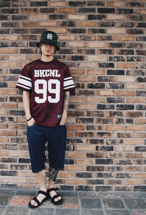 【Back Channel】FOOTBALL MESH T / LAST M - JUSTICE Style & Fashion -  BackChannel・APPLEBUM 通販