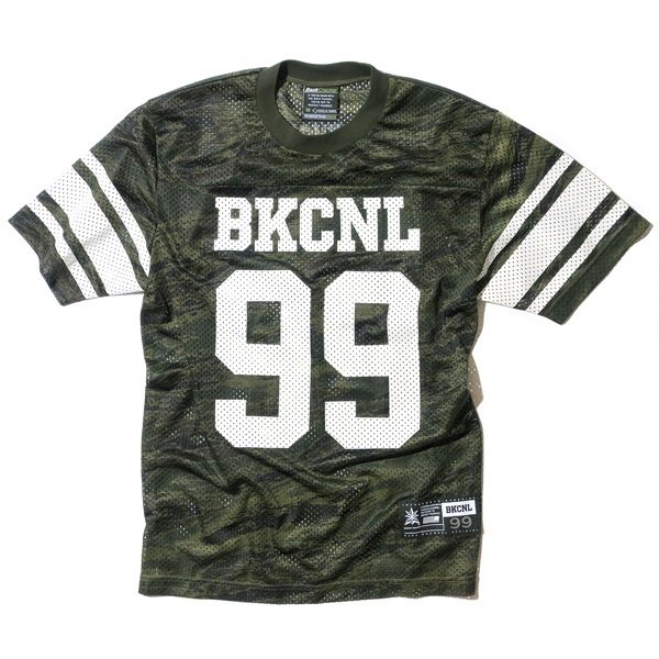 【Back Channel】GHOSTLION CAMO FOOTBALL MESH T - JUSTICE Style & Fashion -  BackChannel・APPLEBUM 通販