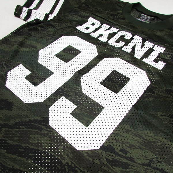 【Back Channel】GHOSTLION CAMO FOOTBALL MESH T - JUSTICE Style & Fashion -  BackChannel・APPLEBUM 通販