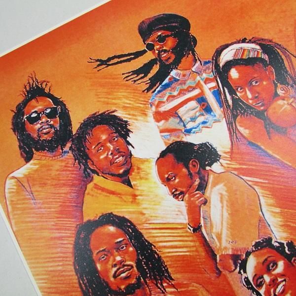 レゲエ　絵画 Jamaica Goods “REGGAE REVIVAL” POSTER- Jamaica Goods 通販
