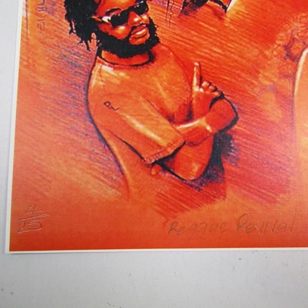 レゲエ　絵画 Jamaica Goods “REGGAE REVIVAL” POSTER- Jamaica Goods 通販