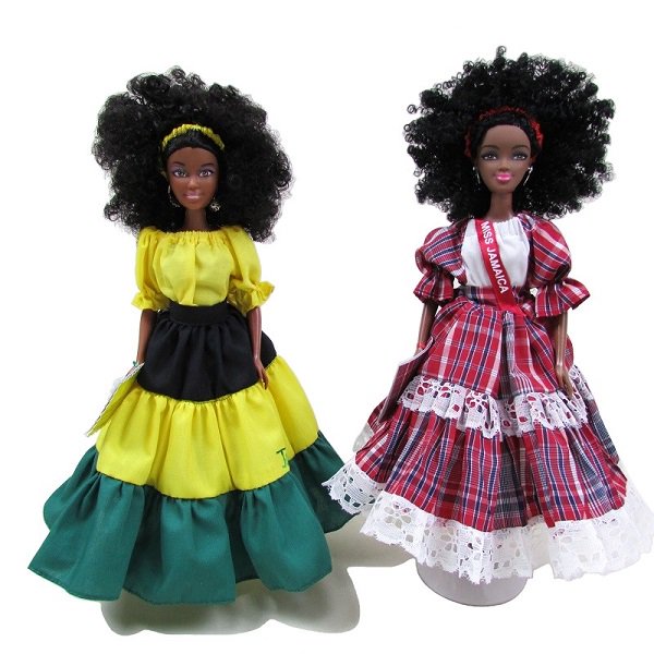 JAMAICA GOODS JAMAICAN FASHION DOLL / ISLAND DOLL(D) - JAMAICA