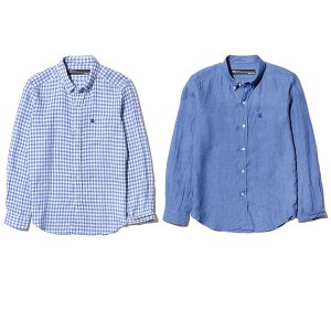 Back ChannelLINEN B.D. SHIRT / LAST GINGHAM 