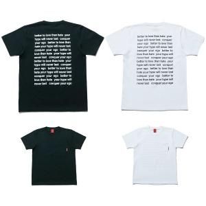 NINE RULAZMESSAGE POCKET TEE / LAST BLACK M