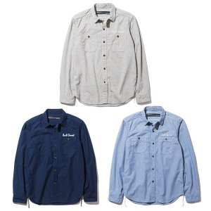 Back ChannelWORK SHIRT / LAST GREY M