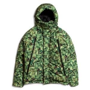 APPLEBUMۡPIXEL INNERCOTTON HOOD JACKET / LAST L