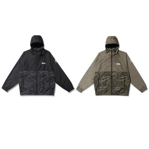 Back ChannelNYLON HOODED JACKET / LAST GREEN CAMO M