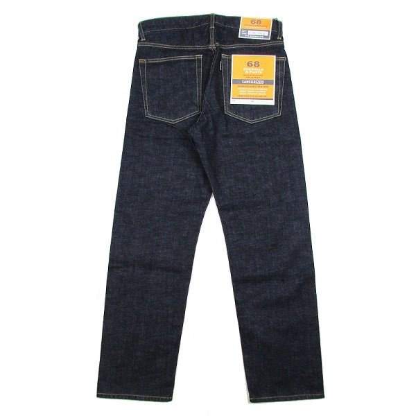 68&BROTHERS】DENIM STRIGHT SLIM PANTS O.W