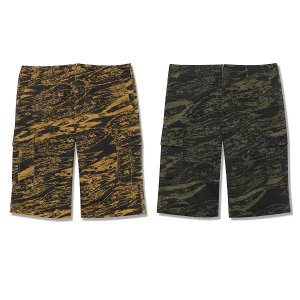 Back ChannelGHOSTLION CAMO CARGO SHORTS