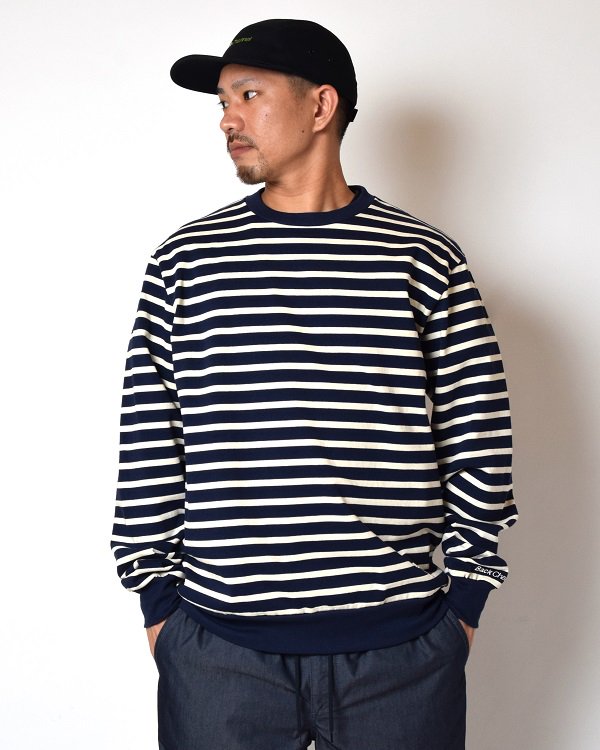 Back Channel】BORDER CREW SWEAT