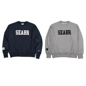【68&BROTHERS】HEAVY WEIGHT CREW SWEAT “SEABR”