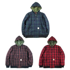 【68&BROTHERS】OMBRE HOODED ZIP PARKA