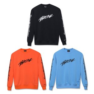 Back ChannelSLEEVE PRINT CREW SWEAT