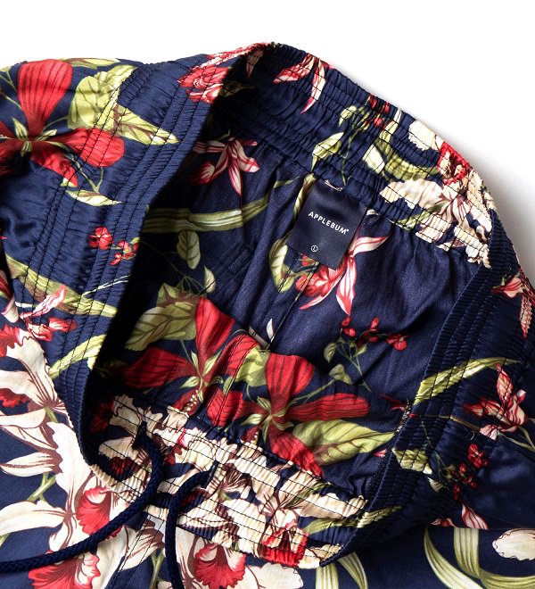 APPLEBUM】“ISLAND FLOWER” CHEF PANTS