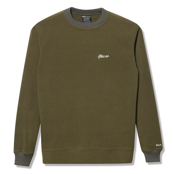 Back Channel】FLEECE CREW SWEAT