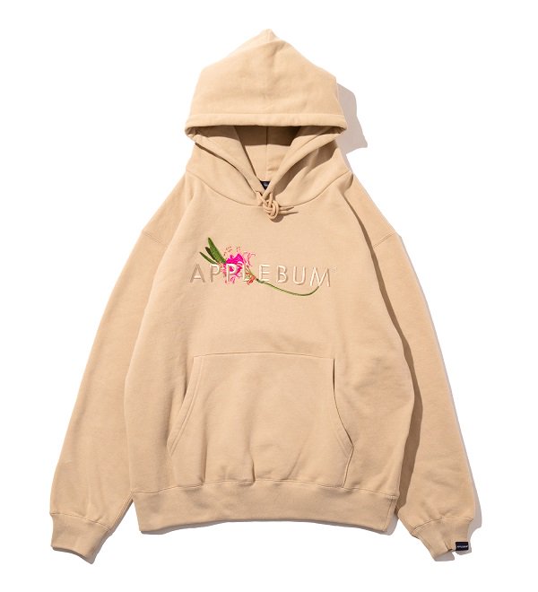 APPLEBUM】“FLOWER LOGO” SWEAT PARKA