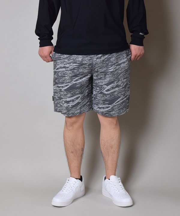 【Back Channel】JACQUARD DENIM EASY SHORTS