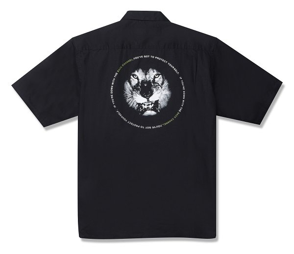 Back Channel】BC LION HALF SLEEVE SHIRT