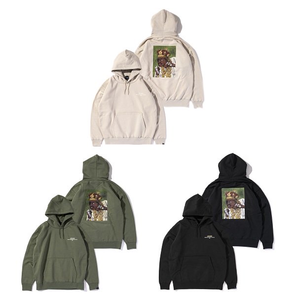 【APPLEBUM】“RULER” SWEAT PARKA