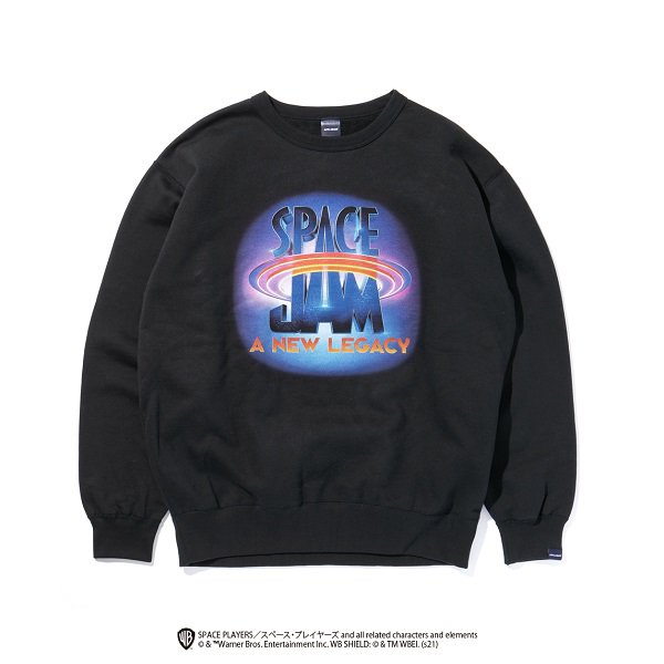 アウトレット専用商品 APPLEBUM “Space Jam” Logo Crew Sweat