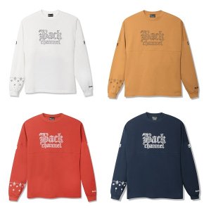 Back ChannelWIDE LONG SLEEVE T / LAST RED M