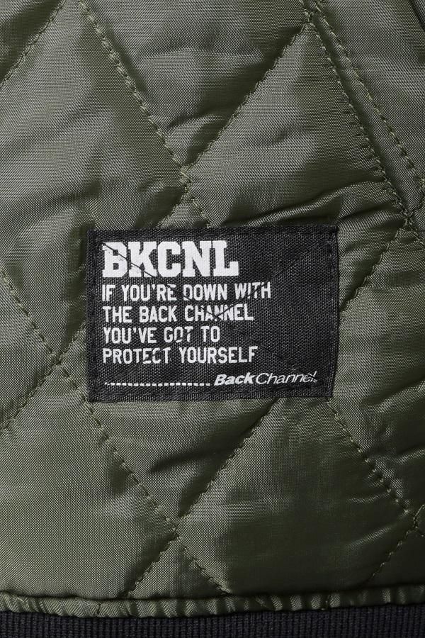 Back Channel】REVERSIBLE QUILTING JACKET