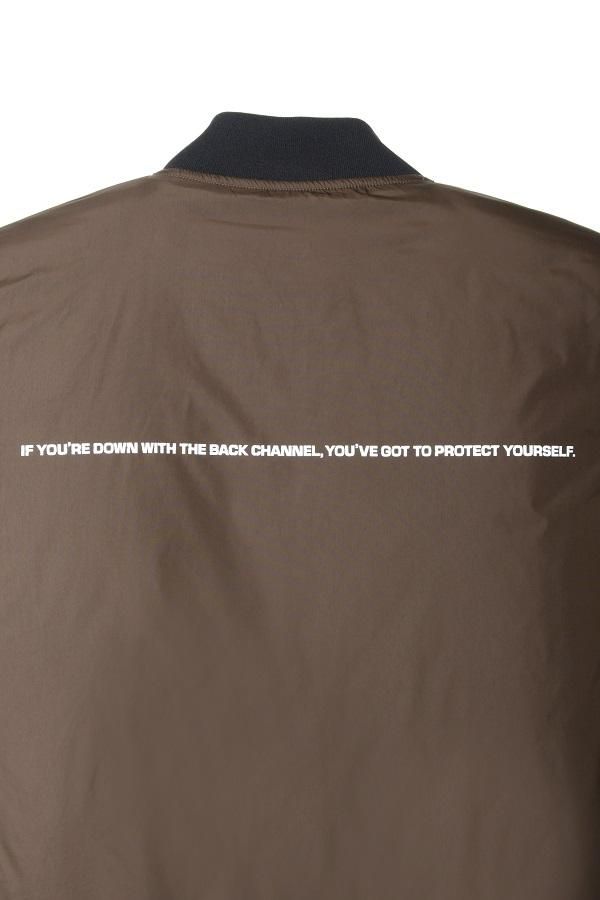 Back Channel】REVERSIBLE QUILTING JACKET