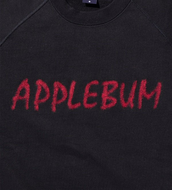 【APPLEBUM】NEEDLE PUNCH ULTRA HEAVY WEIGHT CREW