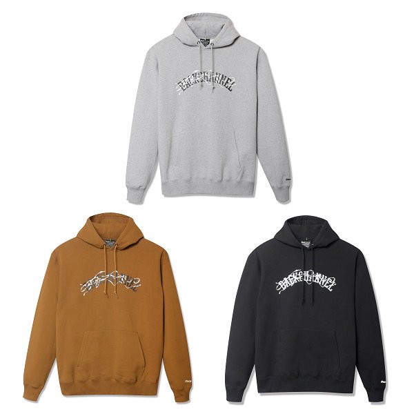 【Back Channel】SMOKE COLLEGE LOGO PULLOVER PARKA